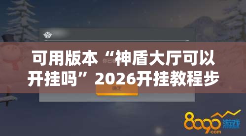 可用版本“神盾大厅可以开挂吗	”2026开挂教程步骤