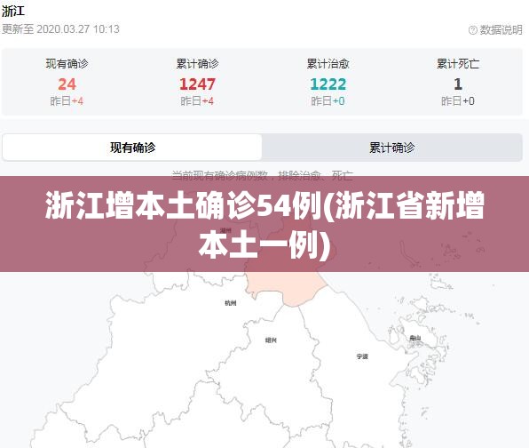 浙江增本土确诊54例(浙江省新增本土一例)