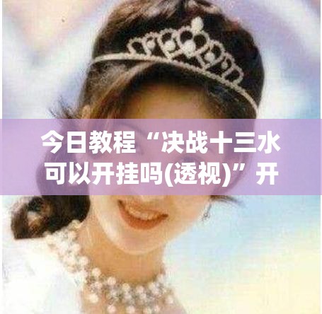 今日教程“决战十三水可以开挂吗(透视)”开挂辅助脚本+详细开挂安装教程