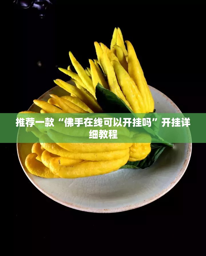 推荐一款“佛手在线可以开挂吗	”开挂详细教程