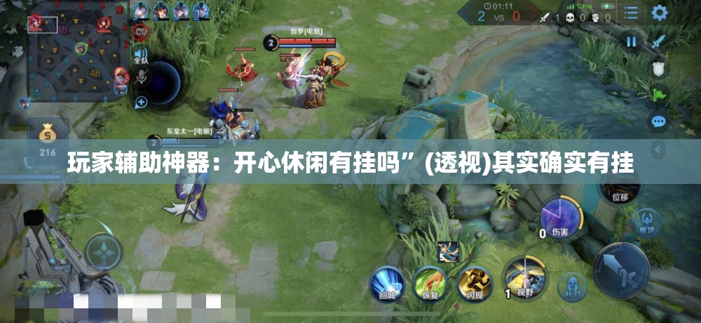 玩家辅助神器：开心休闲有挂吗”(透视)其实确实有挂