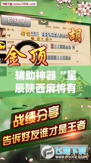 辅助神器“星辰陕西麻将有没有挂”细辅助教程分享