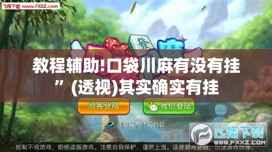 教程辅助!口袋川麻有没有挂”(透视)其实确实有挂