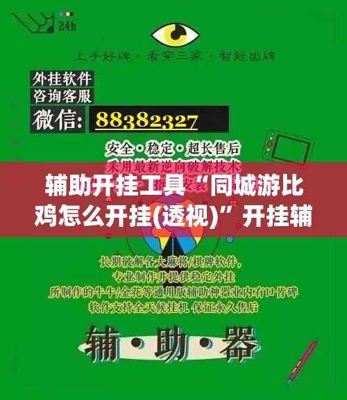 辅助开挂工具“同城游比鸡怎么开挂(透视)”开挂辅助脚本+详细开挂安装教程