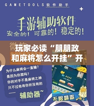玩家必读“朋朋政和麻将怎么开挂”开挂辅助脚本+详细开挂安装教程