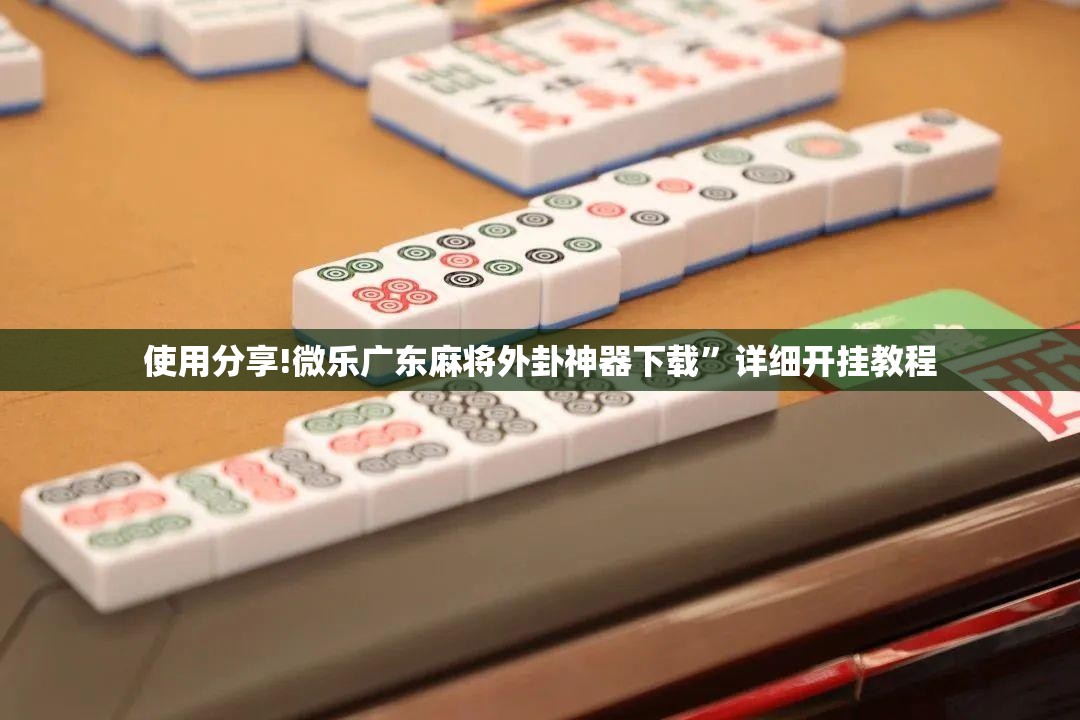 使用分享!微乐广东麻将外卦神器下载”详细开挂教程