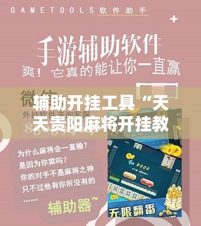 辅助开挂工具“天天贵阳麻将开挂教程”详细开挂教程