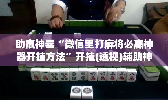 助赢神器“微信里打麻将必赢神器开挂方法”开挂(透视)辅助神器