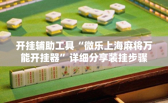 开挂辅助工具“微乐上海麻将万能开挂器”详细分享装挂步骤