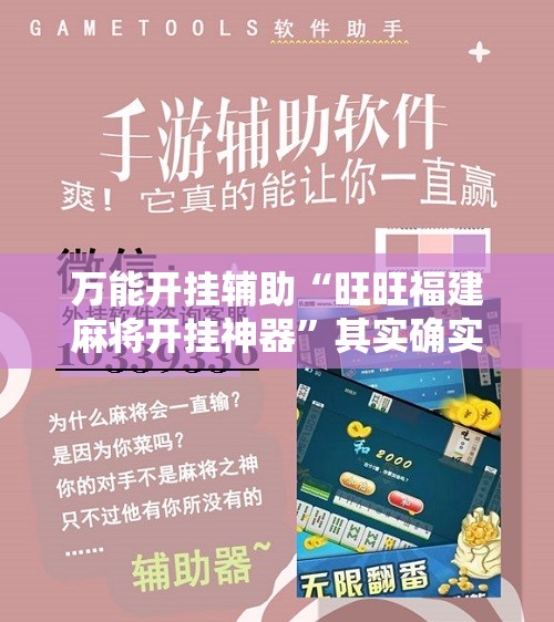 万能开挂辅助“旺旺福建麻将开挂神器”其实确实有挂