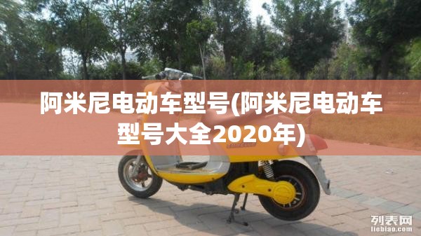 阿米尼电动车型号(阿米尼电动车型号大全2020年)