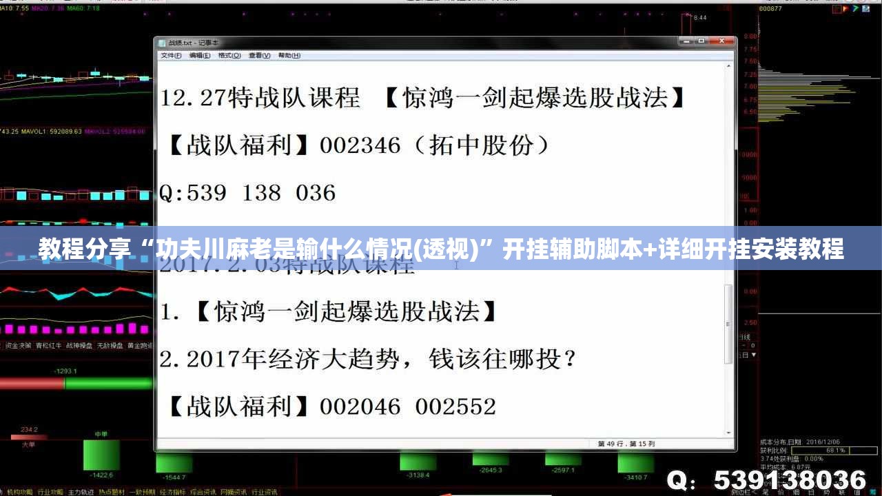 教程分享“功夫川麻老是输什么情况(透视)	”开挂辅助脚本+详细开挂安装教程