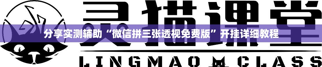 分享实测辅助“微信拼三张透视免费版”开挂详细教程