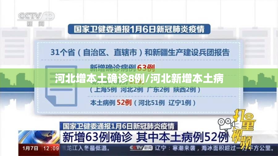 河北增本土确诊8例/河北新增本土病