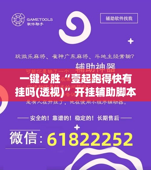 一键必胜“壹起跑得快有挂吗(透视)”开挂辅助脚本+详细开挂安装教程