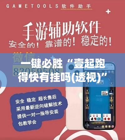 一键必胜“壹起跑得快有挂吗(透视)”开挂辅助脚本+详细开挂安装教程