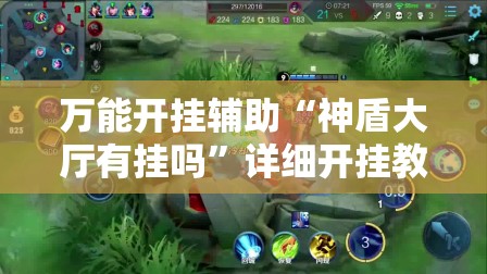 万能开挂辅助“神盾大厅有挂吗”详细开挂教程