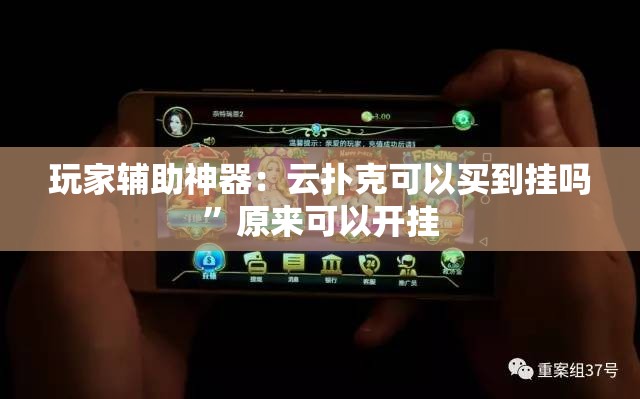 玩家辅助神器：云扑克可以买到挂吗”原来可以开挂