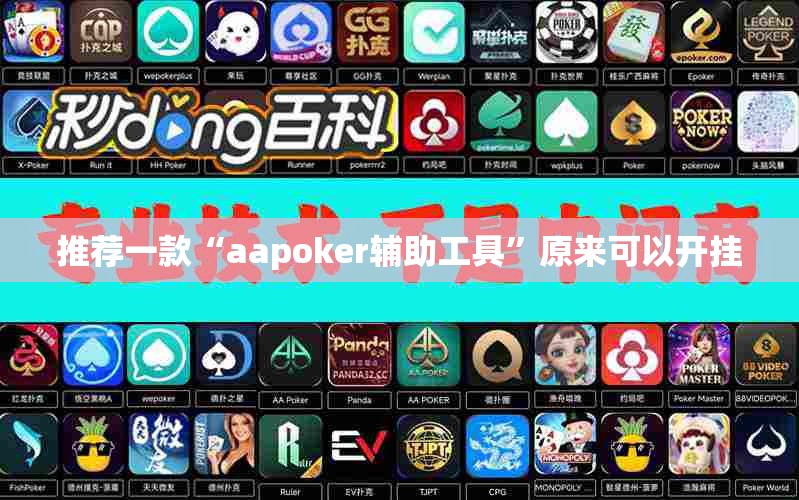 推荐一款“aapoker辅助工具”原来可以开挂