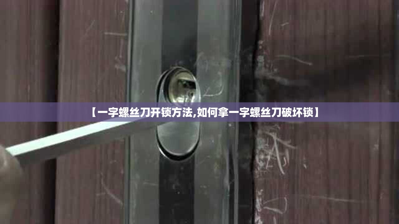 【一字螺丝刀开锁方法,如何拿一字螺丝刀破坏锁】 【一字螺丝刀开锁方法,如何拿一字螺丝刀破坏锁】