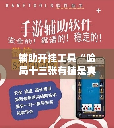 辅助开挂工具“哈局十三张有挂是真是假	”(透视挂)辅助下载教程