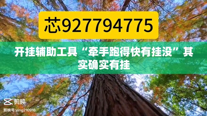 开挂辅助工具“牵手跑得快有挂没	”其实确实有挂