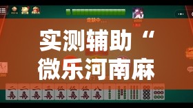 实测辅助“微乐河南麻将怎么开免费的挂”2026开挂教程步骤