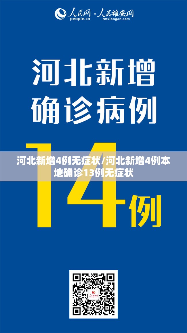 河北新增4例无症状/河北新增4例本地确诊13例无症状 河北新增4例无症状/河北新增4例本地确诊13例无症状