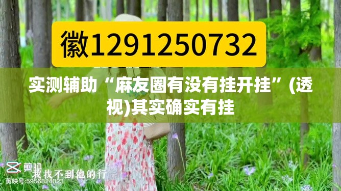 实测辅助“麻友圈有没有挂开挂”(透视)其实确实有挂