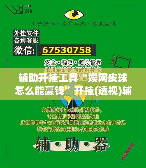 辅助开挂工具“娱网皮球怎么能赢钱”开挂(透视)辅助教程
