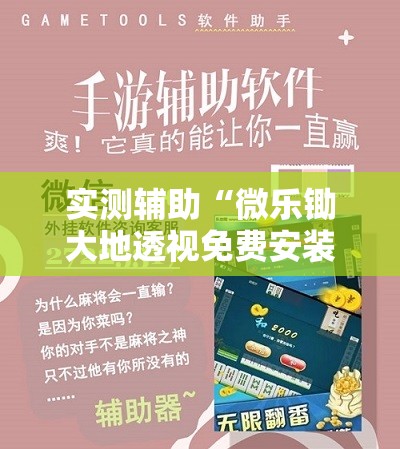 实测辅助“微乐锄大地透视免费安装”开挂辅助脚本+详细开挂安装教程
