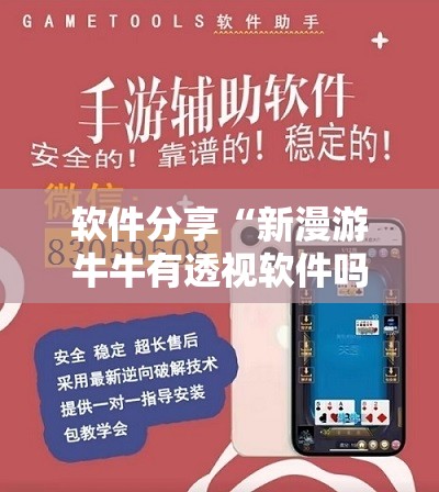 软件分享“新漫游牛牛有透视软件吗”开挂详细教程