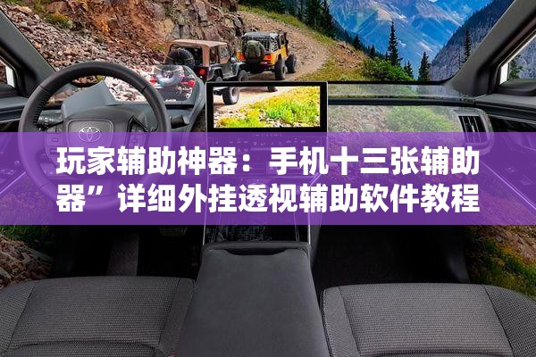 玩家辅助神器：手机十三张辅助器”详细外挂透视辅助软件教程