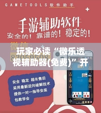 玩家必读“微乐透视辅助器(免费)”开挂辅助脚本+详细开挂安装教程