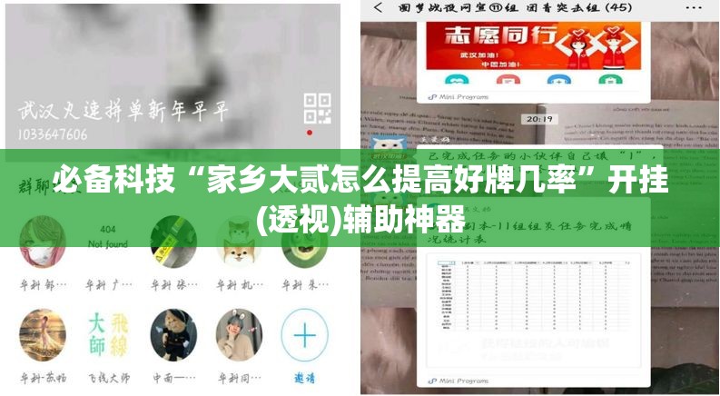 必备科技“家乡大贰怎么提高好牌几率”开挂(透视)辅助神器