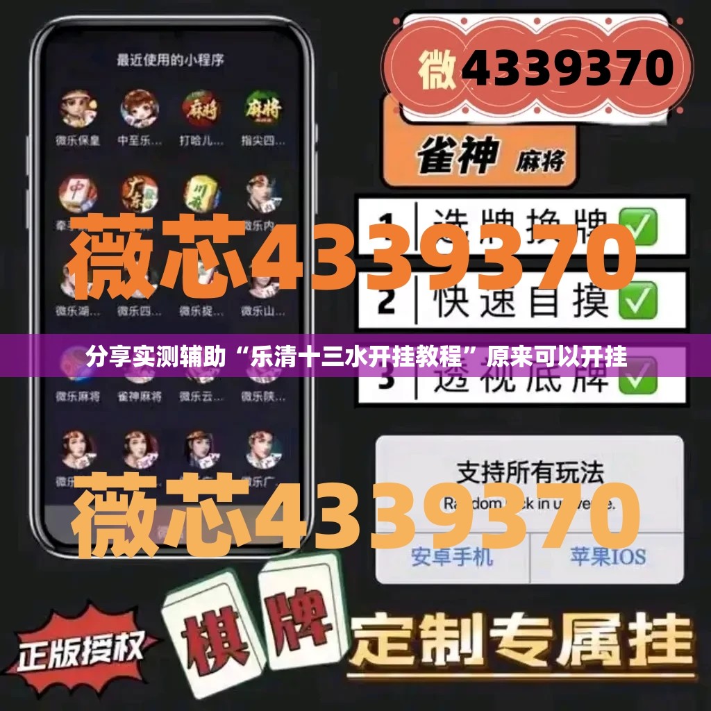 分享实测辅助“乐清十三水开挂教程”原来可以开挂