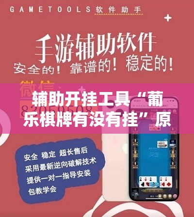 辅助开挂工具“葡乐棋牌有没有挂”原来可以开挂