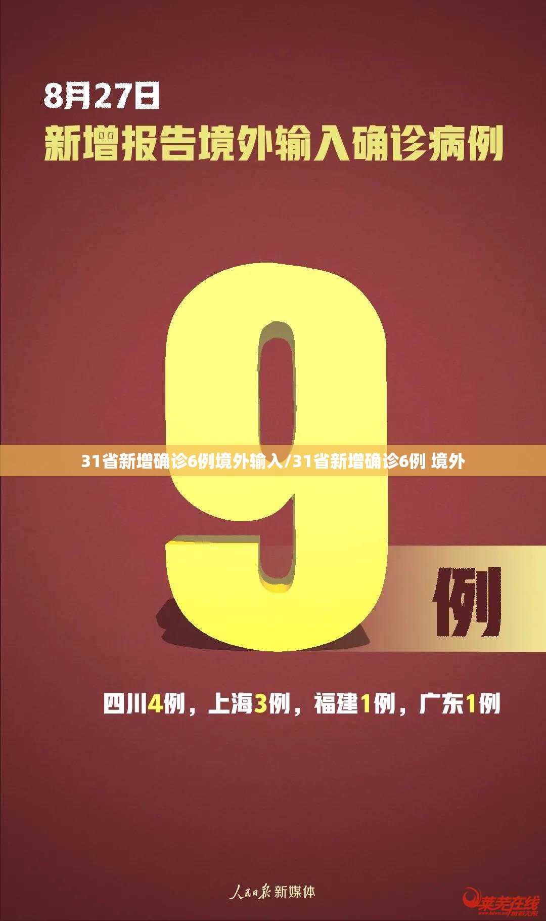 31省新增确诊6例境外输入/31省新增确诊6例 境外 31省新增确诊6例境外输入/31省新增确诊6例 境外