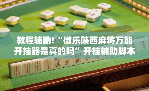 教程辅助!“微乐陕西麻将万能开挂器是真的吗”开挂辅助脚本+详细开挂安装教程