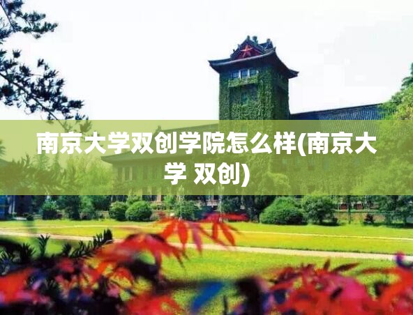南京大学双创学院怎么样(南京大学 双创) 南京大学双创学院怎么样(南京大学 双创)