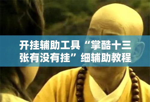 开挂辅助工具“掌酷十三张有没有挂”细辅助教程分享