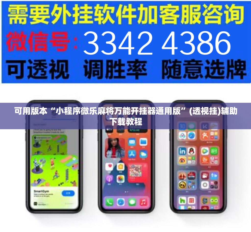 可用版本“小程序微乐麻将万能开挂器通用版”(透视挂)辅助下载教程
