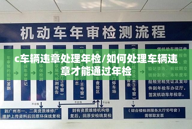 c车辆违章处理年检/如何处理车辆违章才能通过年检 c车辆违章处理年检/如何处理车辆违章才能通过年检