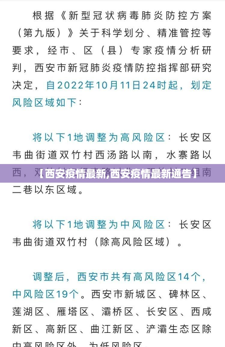 【西安疫情最新,西安疫情最新通告】