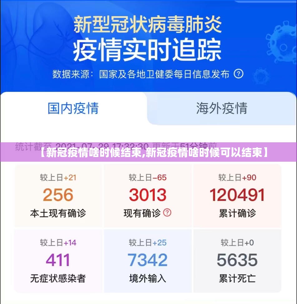 【新冠疫情啥时候结束,新冠疫情啥时候可以结束】