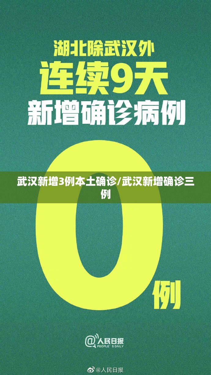武汉新增3例本土确诊/武汉新增确诊三例 武汉新增3例本土确诊/武汉新增确诊三例