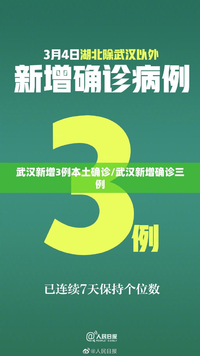 武汉新增3例本土确诊/武汉新增确诊三例 武汉新增3例本土确诊/武汉新增确诊三例
