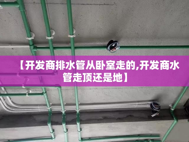 【开发商排水管从卧室走的,开发商水管走顶还是地】