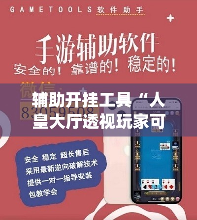 辅助开挂工具“人皇大厅透视玩家可以看到其他人的牌吗”开挂(透视)辅助教程