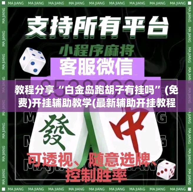教程分享“白金岛跑胡子有挂吗”(免费)开挂辅助教学(最新辅助开挂教程)